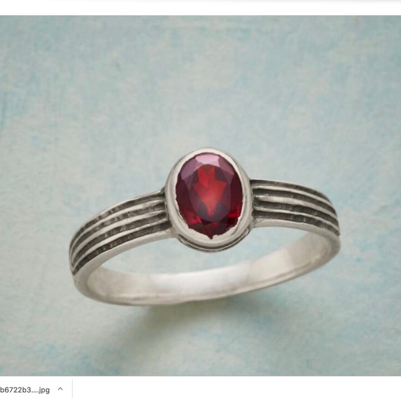 Sundance Jewelry - Daniella Garnet Ring (Sundance Catalog)